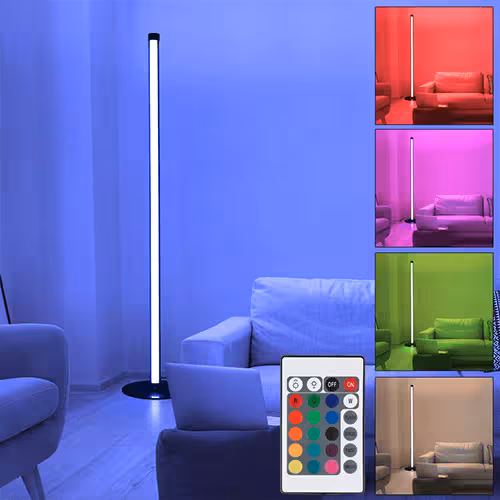 LED Stehleuchte mit Fernbedienung