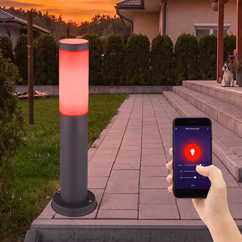 RGB LED Wegeleuchte mit App-Steuerung
